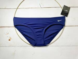 【即決】Nike ナイキ 女性用 ビーチバレー ビキニ ショーツ 水着 ブルマ ソリッド Navy 海外6 紙のタグなし