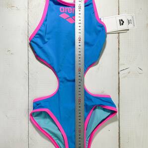 即決】Arena アリーナ 女性用 競泳水着 Big Logo Turquoise／Pink USA26の画像8