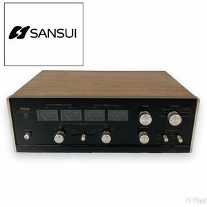 【激レア】SANSUI サンスイ QS-1 シンセサイザー VUメーター4個搭載 4チャンネル オーディオ 山水 当時物 音響機器 4ch　レトロ