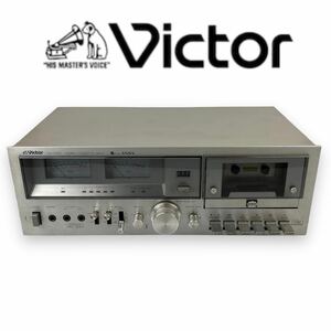 【銘機】Victor ビクター KD-55SA SuperANRS搭載カセットデッキ フェリクローム対応 SAヘッド VUメーター 音響 オーディオ 当時物 レトロ