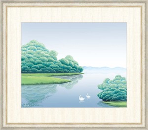 Art hand Auction High-definition digital print, framed painting, Summer Morning by the Lake by Rinko Takeuchi, F8, Artwork, Prints, others