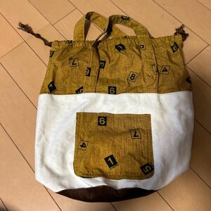 ハンドメイド　お弁当袋　巾着