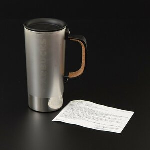 ●486854 未使用品 STARBUCKS スターバックス ローフィニッシュ 355ml ステンレス マグカップ フタ付