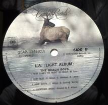 【MP015】THE BEACH BOYS 「L.A. (Light Album) ライト・アルバム」, 79 JPN 初回盤　★ポップ・ロック/ソフト・ロック_画像6