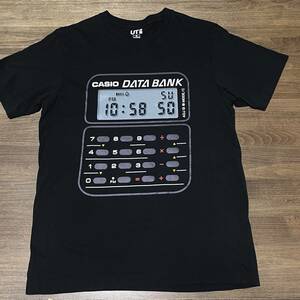 ◎(ユニクロ) カシオ データバンク Tシャツ CASIO ATA BANK shirt M