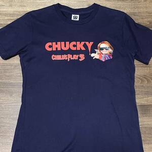 ◎(BASE-T) チャイルド・プレイ チャッキー Tシャツ Chucky Child's Play shirt