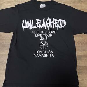 ◎山下智久 UNLEASHED 2018 ツアーTシャツ Ｔシャツ Tomohisa Yamashita shirt