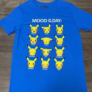 ◎ メンズ ポケットモンスター ピカチュウ ポケモン Tシャツ Pokmon Pikachu shirt