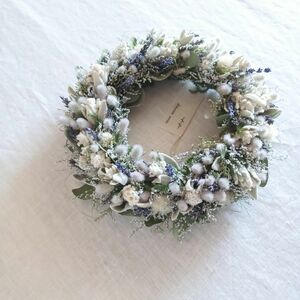 SOLD OUT shabby sick wreath ドライフラワー リース ホワイト インテリア 雑貨