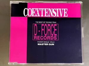 『COEXTENSIVE』MASTER GUN D-FORCE RECORDS POWER SINGLE VOL.8 avex trax AVCD-30012 CD OPP付 非売品 激レア！！