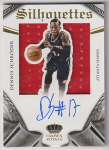 NBA DENNIS SCHRODER AUTO 2014-15 PANINI PREFERRED BASKETBALL On Card Autograph /60枚限定 デニス-シュレーダー 直筆サイン FIBAWC MVP