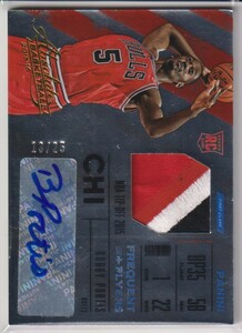 NBA BOBBY PORTIS AUTO 2015-16 PANINI ABSOLUTE BASKETBALL ROOKIE PATCH Autograph /25枚限定 ボビー・ポーティス 直筆 サイン