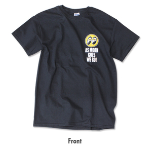 送料200円 As MOON Goes We Go Tシャツ [TM661BK] MOONEYES ムーンアイズ Lサイズの画像2