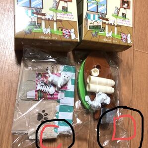 にゃ〜んカフェきぶん 2個セット CとD 白猫 フギュア 猫