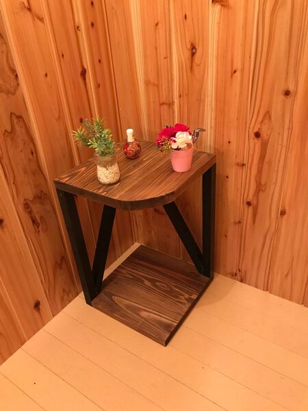 ハンドメイド カフェテーブル