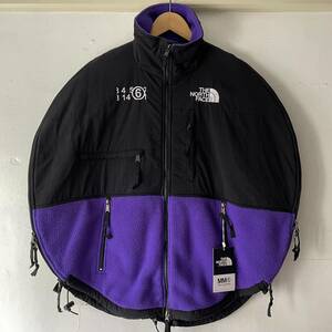 20AW MM6 Maison Margiela × THE NORTH FACE CIRCLE DENALI JACKET マルジェラ ノースフェイス サークルデナリジャケット S パープル