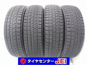 155-65R14 8分山 ブリヂストン ブリザックVRX2 2019年製 中古スタッドレスタイヤ【4本セット】送料無料(AS14-2864）