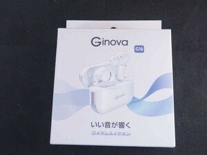 Ginova Bluetooth 完全 ワイヤレス イヤフォン G16 ホワイト