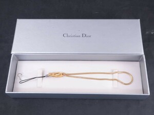 Christian Dior クリスチャン・ディオール 　ストラップ　携帯チャーム