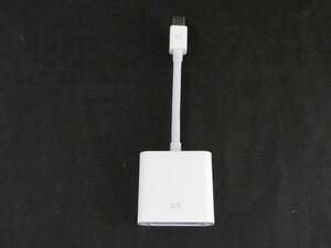 Apple アップル 純正 Mini DisplayPort - DVI 変換 アダプタ A1305