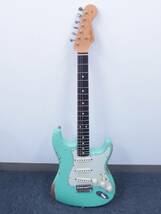 Fender Custom Shop フェンダー　ストラトキャスター　62 Stratocaster Relic　シーフォームグリーン_画像2