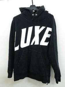 LUXE 163 AKM BB　パーカー　PULLOVER PARKA　STAR LOGO　ビッグロゴ　EPISODE　ZJ059　Sサイズ