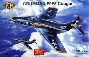 ●蔵出し！ 珍品　デカール難あり　フォンドリーミニアチュール　6054 1/48 グラマン　F9F-8　クーガー