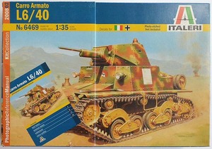 ●蔵出し！ イタリア　6469　1/35　カルロ・アルマート L6/40 軽戦車