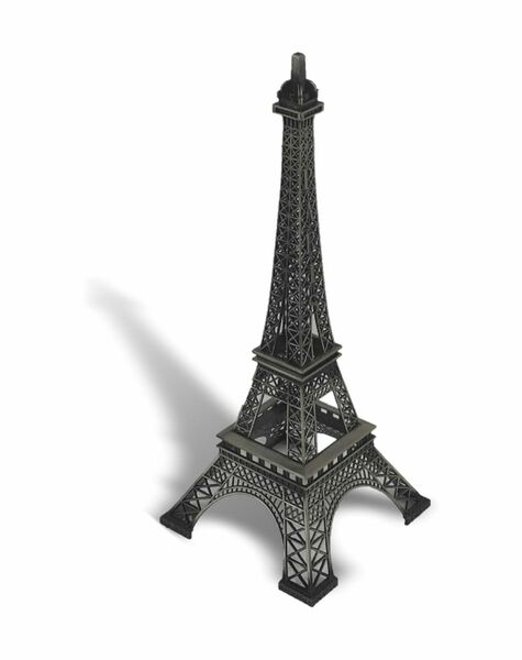 エッフェル塔　Eiffel Tower インテリア置き物　プレゼント祝い　玄関飾り　高さ37.5cm 黒