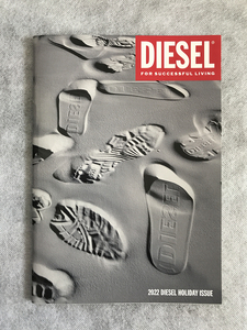 美品 DIESEL 2022 ホリデイ コレクション ディーゼル 冊子 カタログ パンフレット DIESEL FOR SUCCESSFUL LIVING HOLIDAY ISSUE