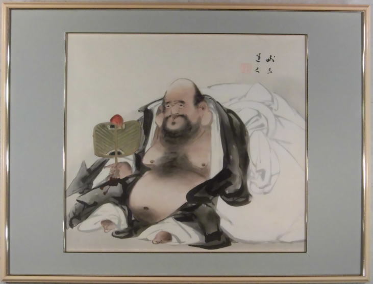 Yahoo!オークション -「達磨 水墨画」(絵画) (美術品)の落札相場・落札価格