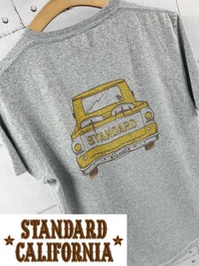 STANDARD CALIFORNIA　霜降り　Tシャツ　両面プリント　スタンダードカリフォルニア　ピックアップトラック