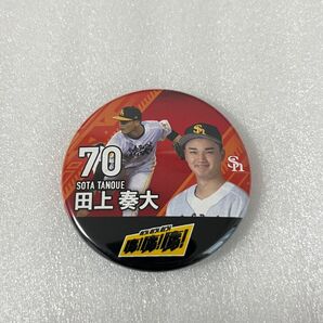 2023年 福岡ソフトバンクホークス 田上奏大選手 缶バッジ