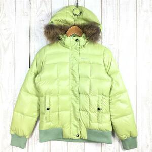 WOMENs M マーモット クラシコ ダウン ジャケット Classico Down Jacket フーディ パーカ ラクーンファー フード着脱可