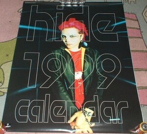 カレンダー　hide (X JAPAN) 1999年版