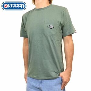 新品 正規 ＸＬ アウトドアプロダクツ OUTDOOR PRODUCTS パッチ刺繍 ポケット Tシャツ 綿100％ ユニセックス