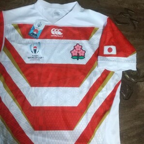 [値下げ交渉] RWC2019 ジャパン レプリカファーストジャージ 【未使用】 Lサイズ 検)JAPAN RUGBY JERSEY ラグビー ワールドカップ 日本代表