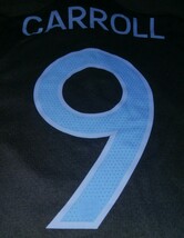 [値下げ交渉] ユーロ2012 イングランド代表 #9 キャロル 選手支給品 vs SWEDEN UMBRO 検)UEFA EURO ENGLAND CARROLL MATCH ISSUE SHIRT 2nd_画像6