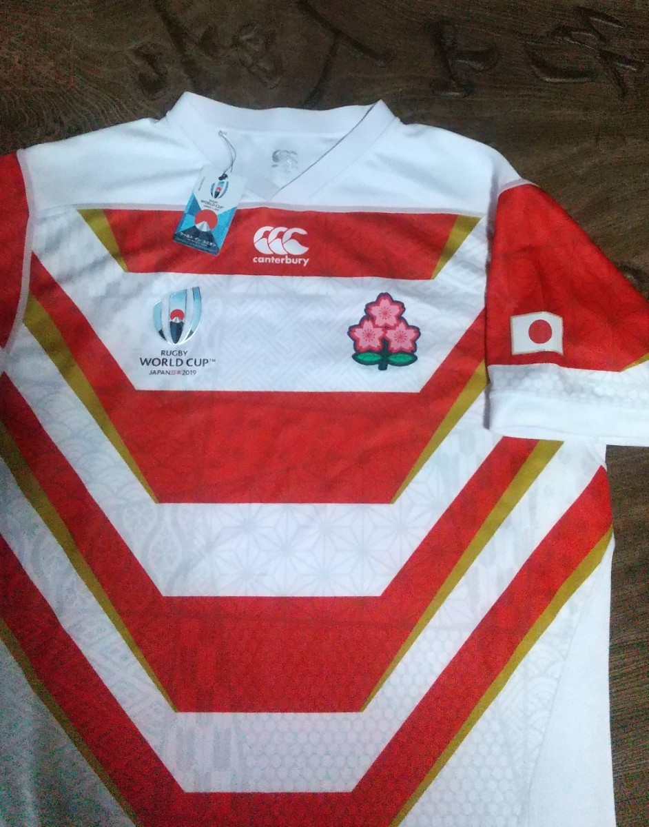 値下げ交渉] RWC2019 ジャパン レプリカファーストジャージ Mサイズ 検