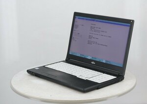 FUJITSU FMVA22002 LIFEBOOK A577/R　Core i5 7300U 2.60GHz 4GB 256GB(SSD)■現状品