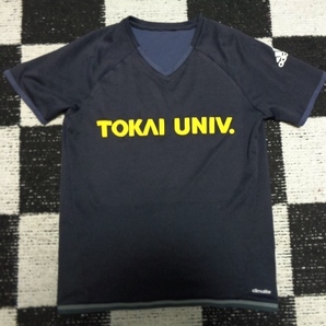 詳細不明【東海大学】運動部Tシャツ160cmユニフォーム?アディダス女子選手用?