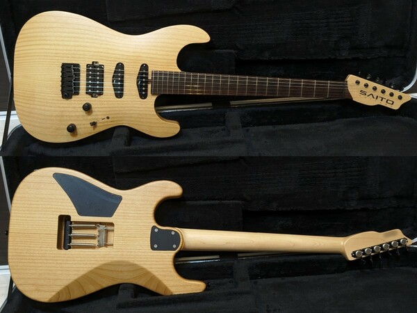 【送料無料】 Saito Guitars S-622 Alder Naked