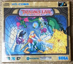 [ new goods unopened ]MCD Dragons rare DRAGON'S LAIR Dragons * rare mega CD LD game MEGA-CD