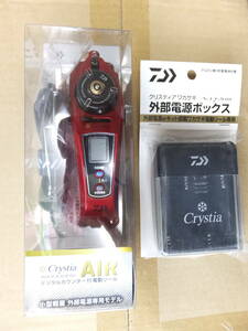  новый товар Daiwa Chris tia корюшка AIR красный внешний источник питания box комплект 