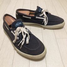 和11★① SPERRY TOP SIDER スペリー トップサイダー デッキシューズ ローカット 26 メンズ ネイビー_画像2