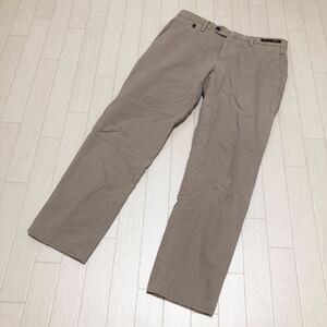 和14★ PT01 BEAMS f FJORD SUPER SLIM FIT ピーティーゼロウーノ ビームスエフ スーパースリム パンツ ボトムス 46 メンズ ベージュ