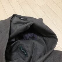 和17★ REGAL リーガル スーツ セットアップ テーラードジャケット パンツ 94A6 メンズ グレー_画像3
