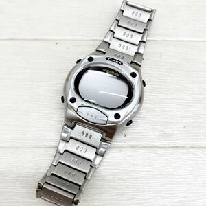 1162◎ TIMEX IRONMAN タイメックス CR2016 861 小物 時計 デジタル 腕時計 メタルバンド カジュアル シルバー メンズ