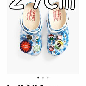 リーバイス クロックス クラシック クロッグ SHIBORI しぼり levis crocs 