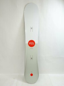 中古 日本限定モデル 21/22 YES CHILL 154cm スノーボード イエス チル